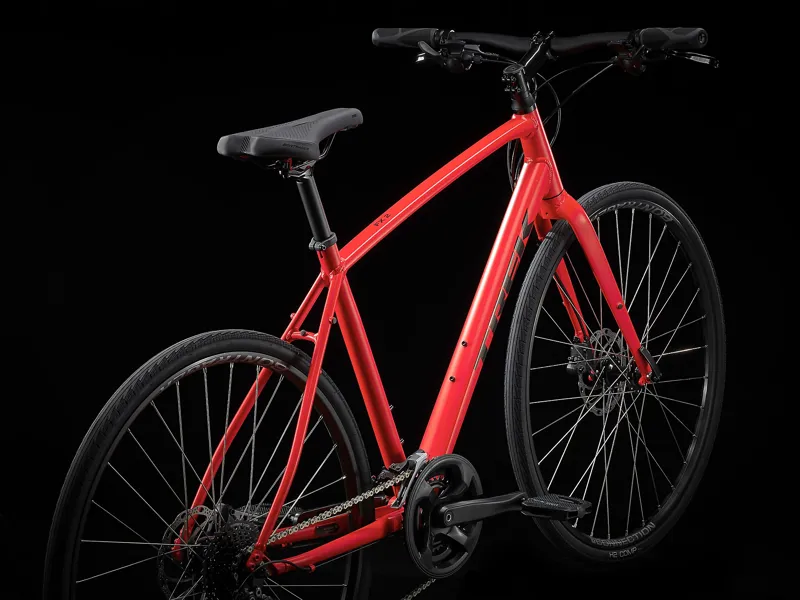 TREK FX 2 Disc Hybrid Bike in Viper Red-1